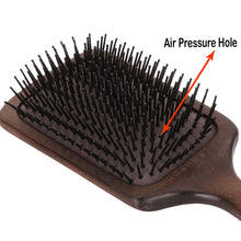 Premium Wooden Hair Brush For Men | Nylon Bristles | Paddle Hair Brush For Men