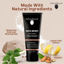 Insta Bright Lightening & Brightening Face Cream For Men with Hyaluronic Acid