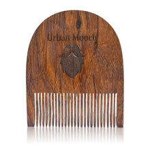 Pure Sheesham Wood U Shaped Beard Comb for Men