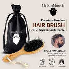 Premium Dual Nylon & Boar Bristle Hair Brush - For All Hair Types