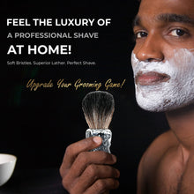 Premium Resin Shaving Brush With Ultra Soft & Absorbent Bristles - 28mm Knot