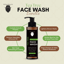 Tea Tree Face Wash for Oily Skin Control