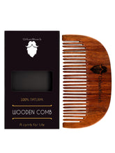 Pure Sheesham Wood Beard Comb for Men