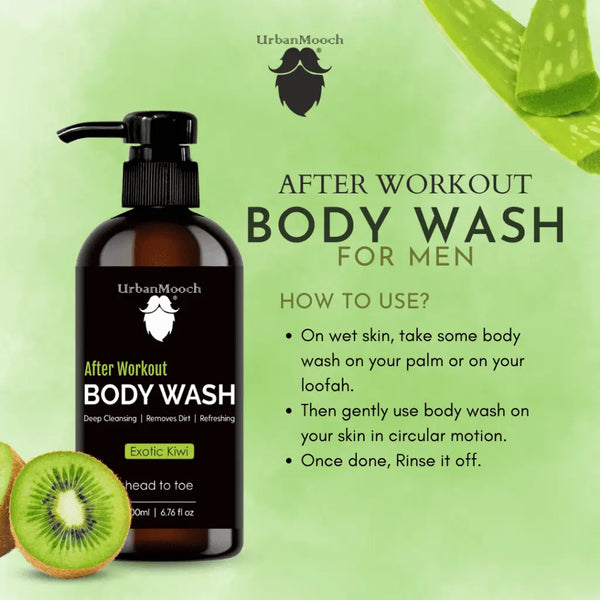 Exotic Kiwi Head To Toe Body Wash for Refreshing Cleanse