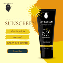 Daily Sunscreen For Men SPF 50 PA +++ | Sunscreen with Hyaluronic Acid & Niacinamide