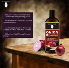 Organic Onion Hair Oil for Nourished and Stronger Hair