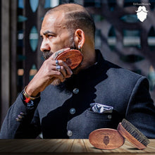 Boar Bristle Beard Brush for Men - Gentle Grooming