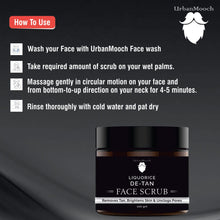 Liquorice De-Tan Face Scrub for Even Complexion