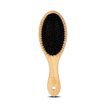 Premium Boar and Nylon Bristle Hair Brush - Bamboo