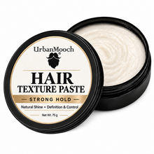 UrbanMooch Hair Texture Paste for Men | Added Texture, Strong Hold& & Natural Shine, 75gm