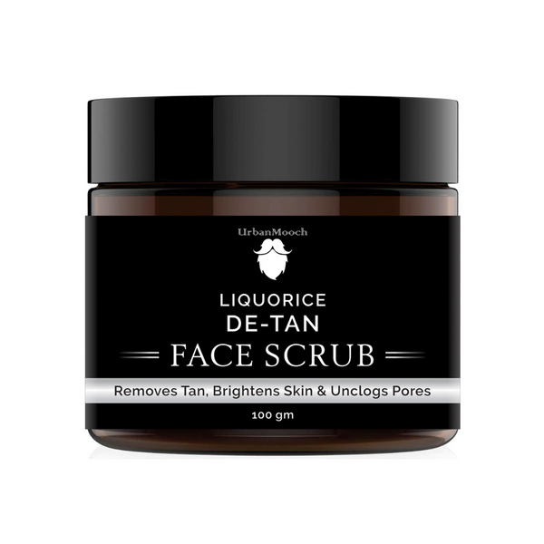 Liquorice De-Tan Face Scrub for Even Complexion