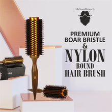 Premium Boar and Nylon Bristle Hair Brush