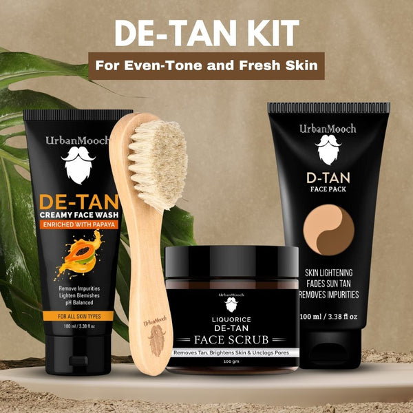 De-Tan Kit For Even Tone And Fresh Skin
