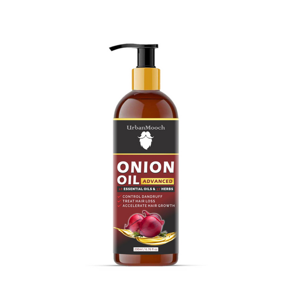 Organic Onion Hair Oil for Nourished and Stronger Hair