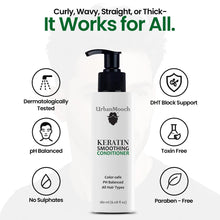 UrbanMooch Keratin Smoothing Conditioner for Men – Frizz Control & Deep Nourishment