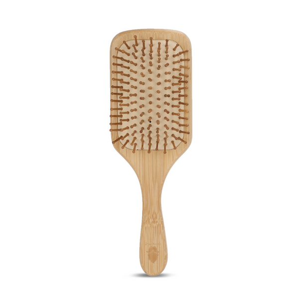 Natural Wooden Bamboo Hair Brush for Gentle Care