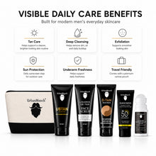Complete Skincare & Grooming Kit for Men – 6 Piece Daily Essentials