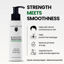 UrbanMooch Keratin Smoothing Conditioner for Men – Frizz Control & Deep Nourishment