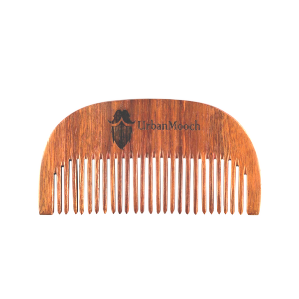Pure Sheesham Wood Beard Comb for Grooming