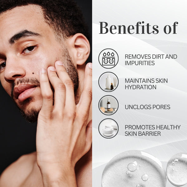 Benifits of our Men Skin Cleanser