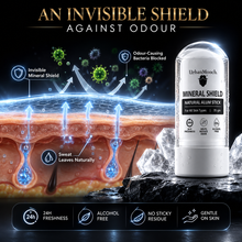 UrbanMooch Mineral Shield™ Natural Alum Stick | Potassium Alum Deodorant for Men | Alcohol Free | 75g