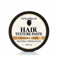 UrbanMooch Hair Texture Paste for Men | Added Texture, Strong Hold& & Natural Shine, 75gm