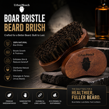 Boar Bristle Brush for Beard
