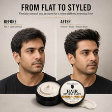 UrbanMooch Hair Styling Paste for Men | Added Texture, Flexible Hold& & Natural Shine, 75gm