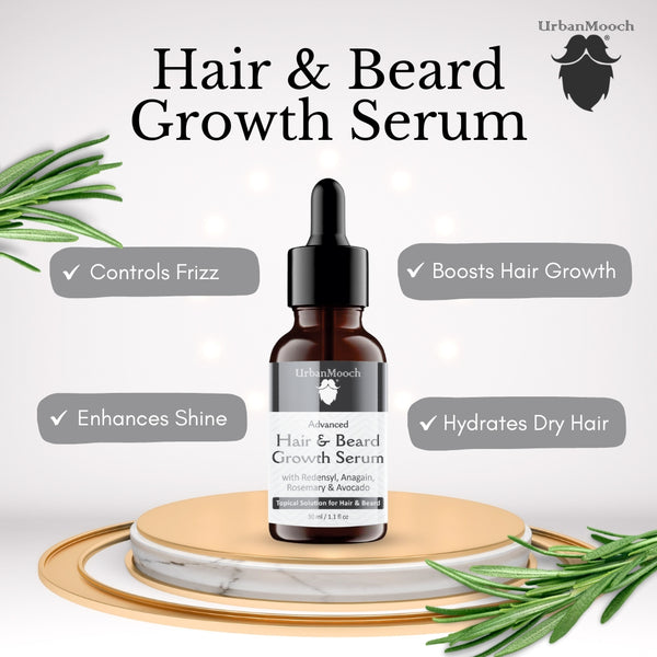 Benifits of our Hair and Beard Growth Serum