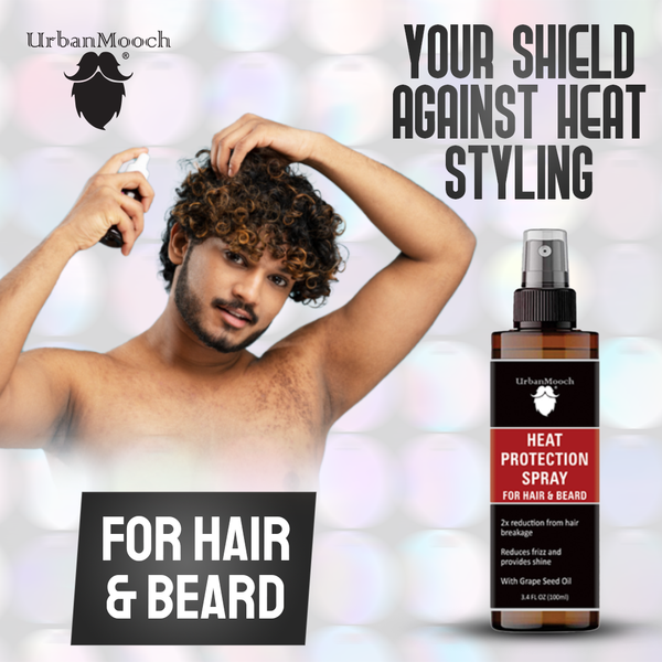 Heat Protection Spray for Hair & Beard