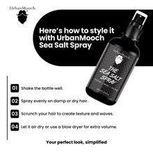 how to use our sea salt spray