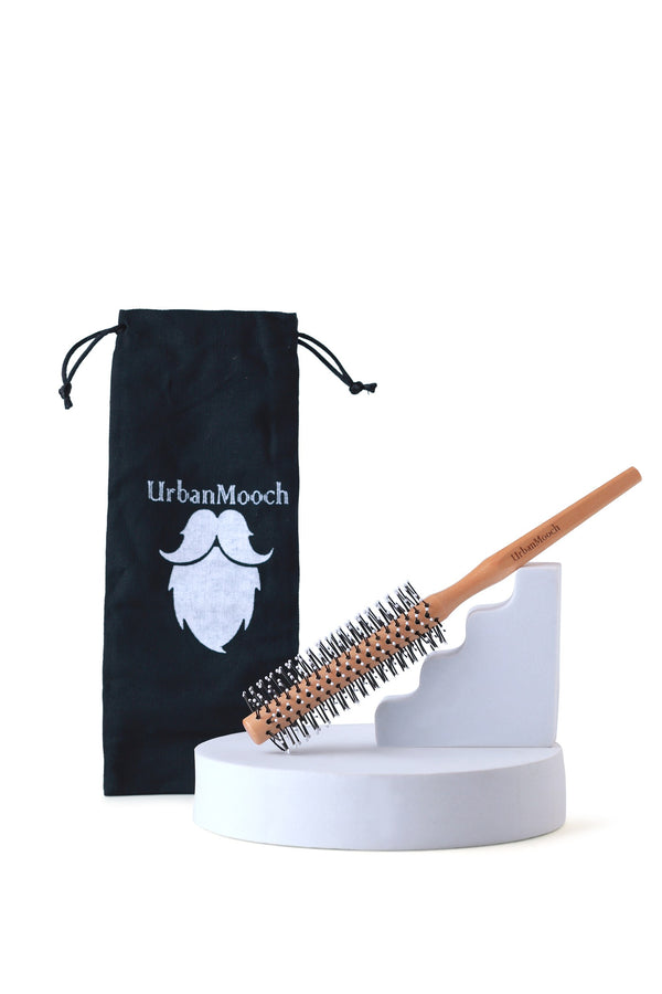 UrbanMooch Roller Hair Brush for Men