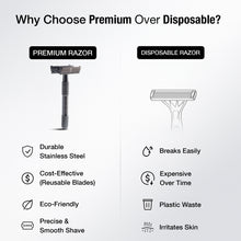UrbanMooch Premium Butterfly Safety Razor for Men | Close Shave | Smooth Shaving