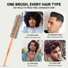 UrbanMooch Roller Hair Brush for Men