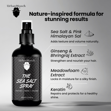 Ingredients of our Sea Salt Spray