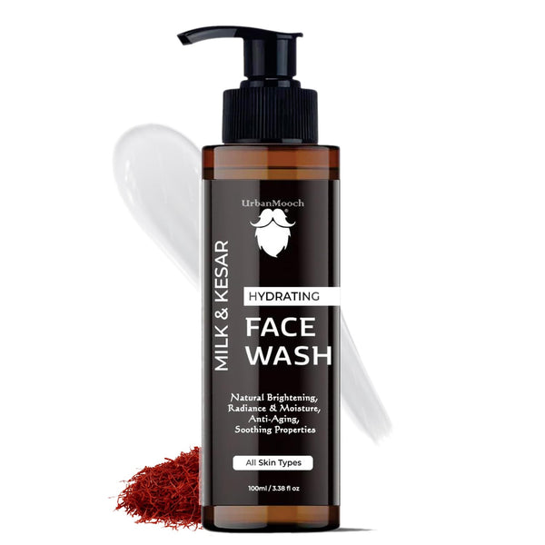 UrbanMooch Milk & Kesar Face Wash for Men