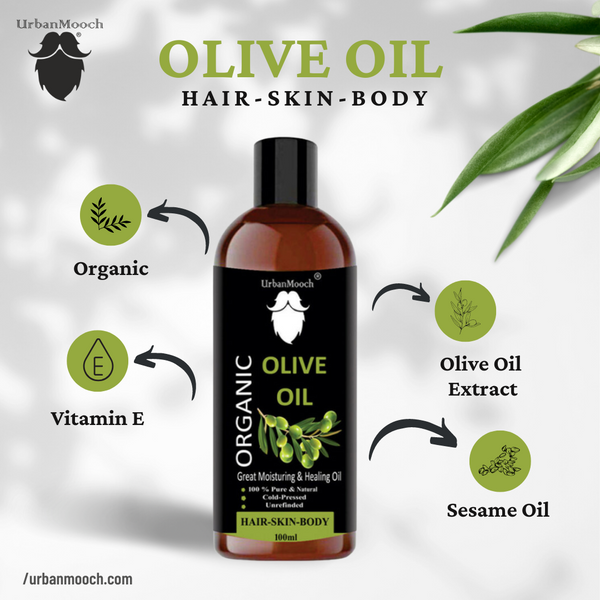 Revitalizing Olive Hair Oil