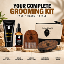 5-in-1 Beard Grooming Kit for Men | Skin Care Kit
