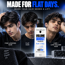 Hair Volumizing Shampoo for Men | Anti Hairfall Shampoo | Voluminous Hair Upto 24 Hours - 200 ml