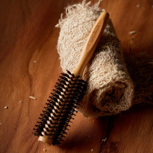 Premium Boar Bristle Hair Brush for Men - Round