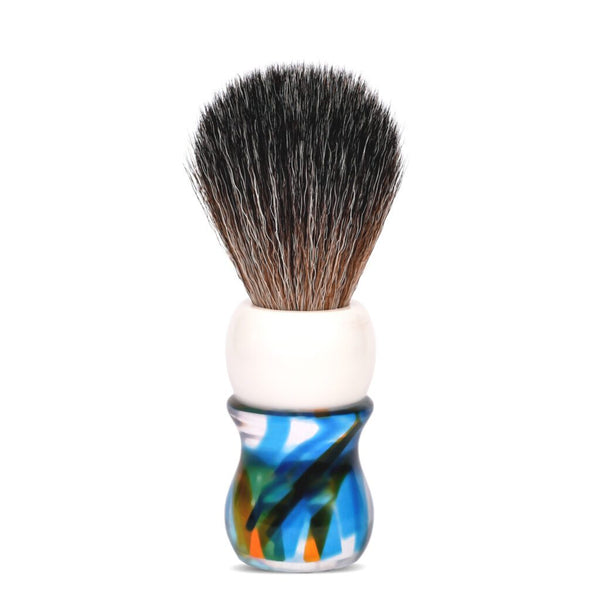 Premium & Stylish Resin Shaving Brush - Multicolor