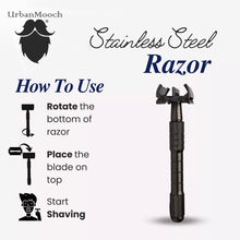 Premium Stainless Steel Razor for Smooth Shaving