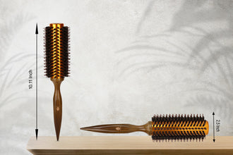 Premium Boar and Nylon Bristle Hair Brush