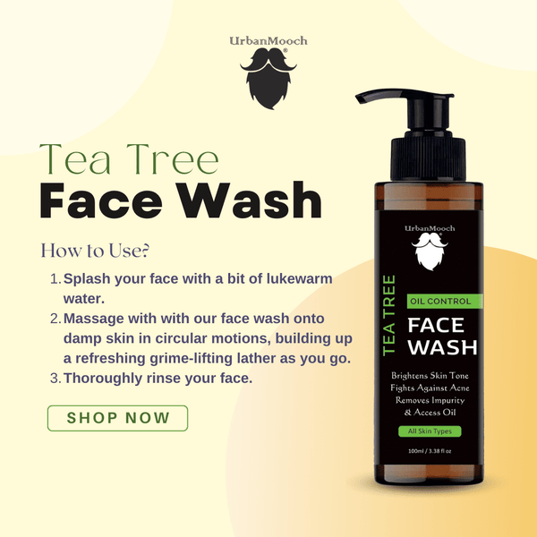 Tea Tree Face Wash for Oily Skin Control