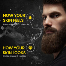 UrbanMooch Daily Reset Face Wash for Men with Charcoal, Salicylic Acid & Niacinamide – Gel Based Oil Control Cleanser