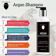 Gentle Argan Shampoo for Luxurious Hair