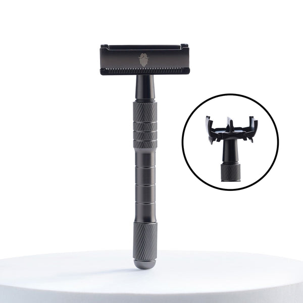 UrbanMooch Premium Butterfly Safety Razor for Men | Close Shave | Smooth Shaving